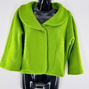 LAL Wool LAL Live A Little Collared Coat/ Blazer size medium